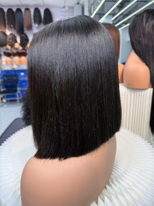 Perruques en cheveux humains naturels bouclés bruts vierges en gros 180%